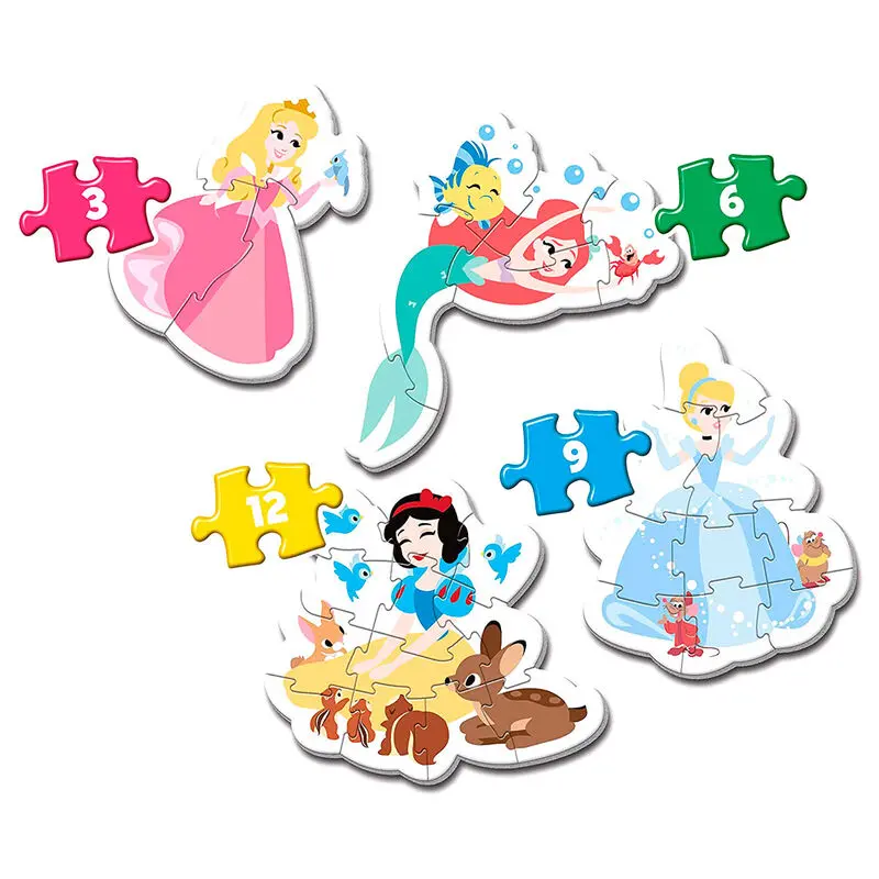 Disney Princess My First Puzzle 3-6-9-12pcs termékfotó