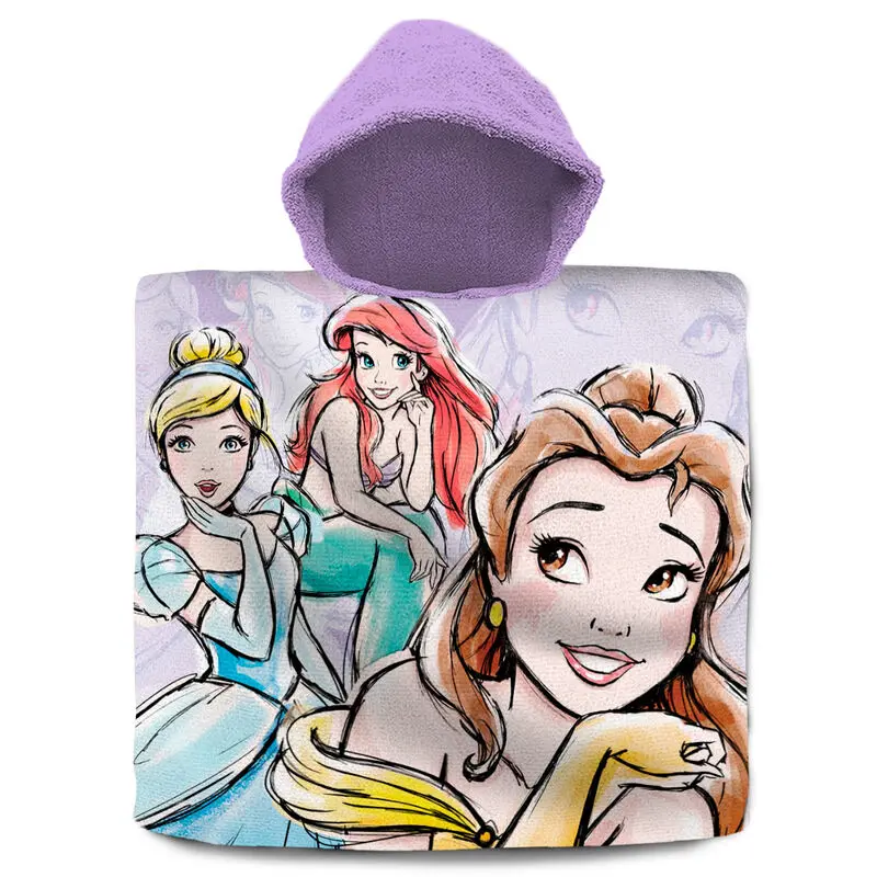 Disney Hercegnők pamut poncsó törölköző termékfotó