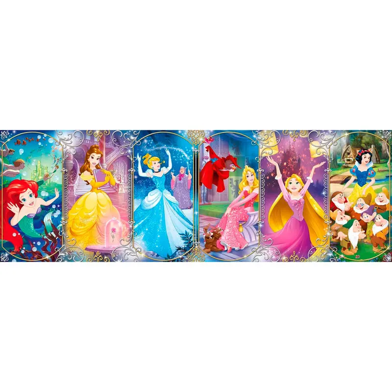 Disney Hercegnők Panorama puzzle 1000db-os termékfotó