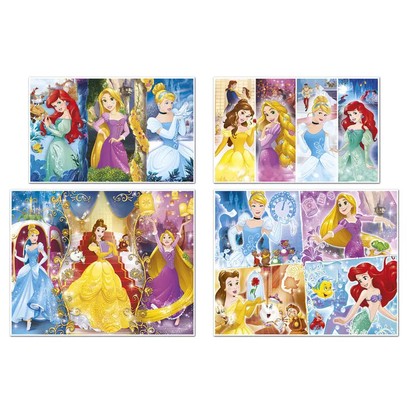 Disney Hercegnők puzzle 20+60+100+180db-os termékfotó