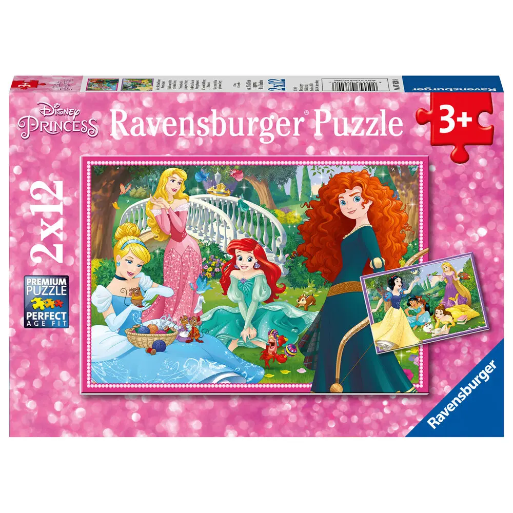 Disney Hercegnők puzzle 2x12db-os termékfotó