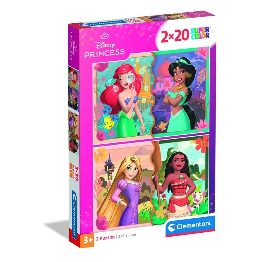 Disney Hercegnők puzzle 2x20db-os termékfotó