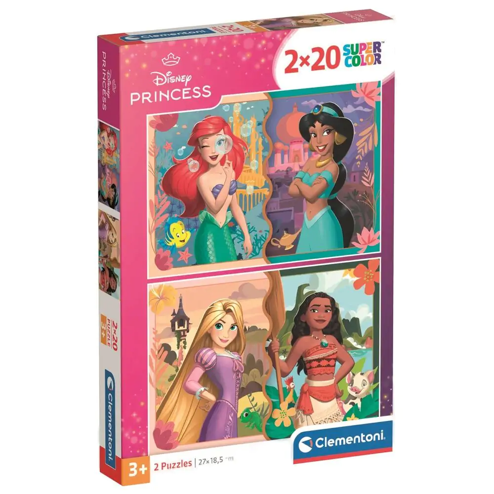 Disney Hercegnők puzzle 2x20db-os termékfotó