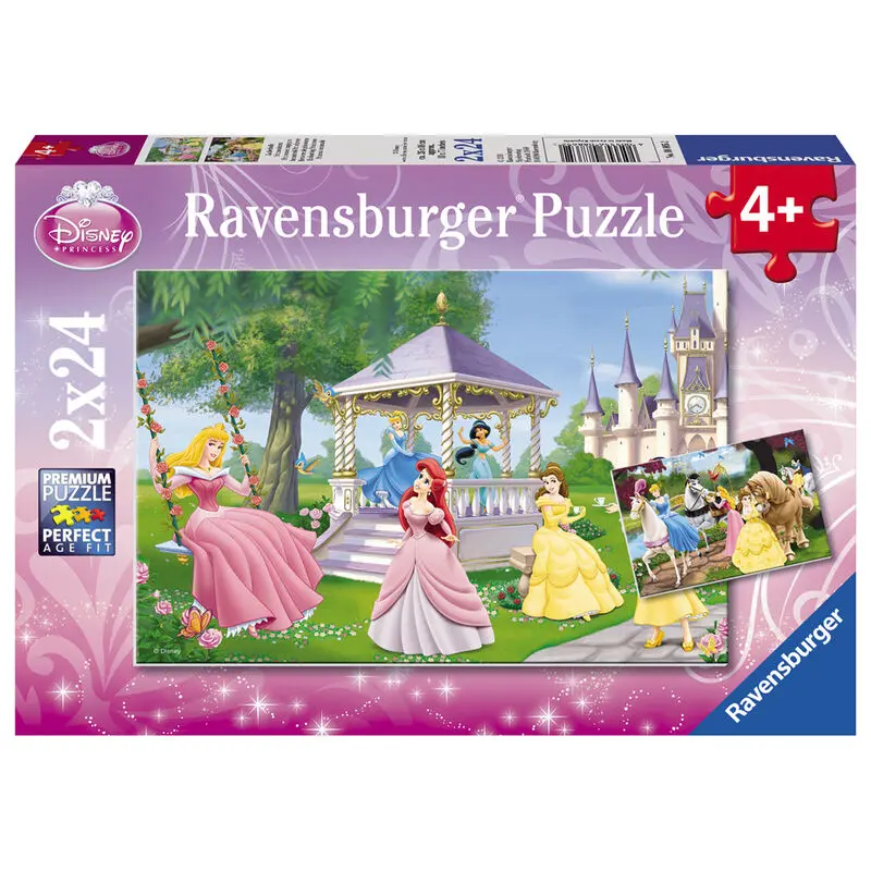Disney Hercegnők puzzle 2x24db-os termékfotó