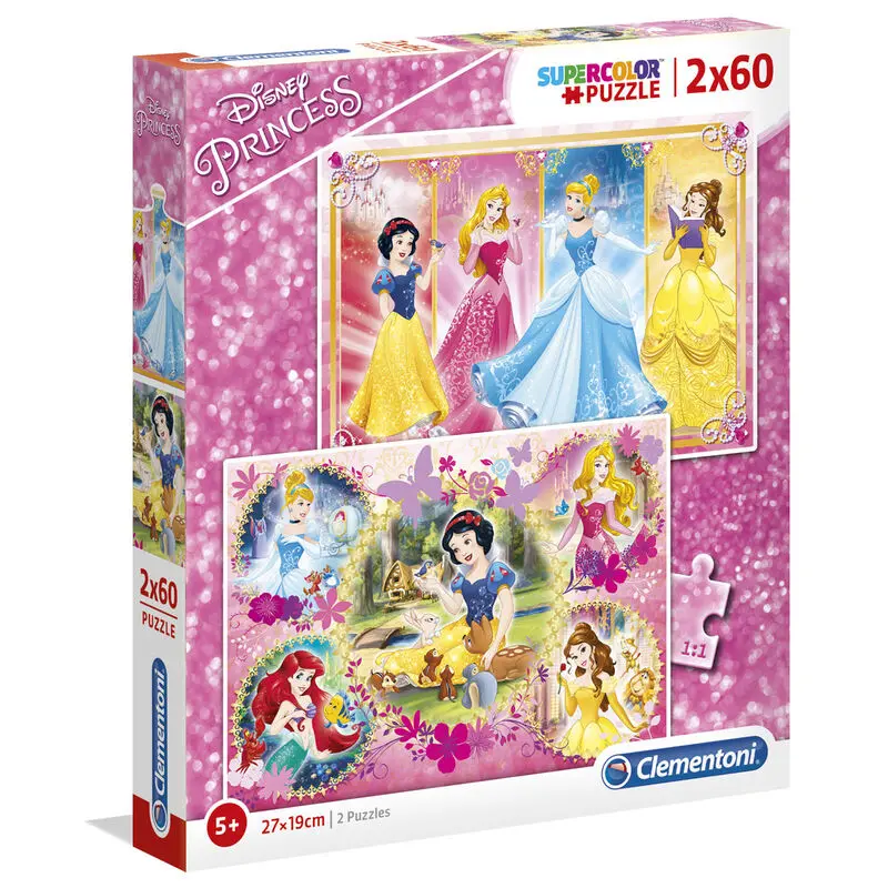 Disney Hercegnők puzzle 2x60db-os termékfotó