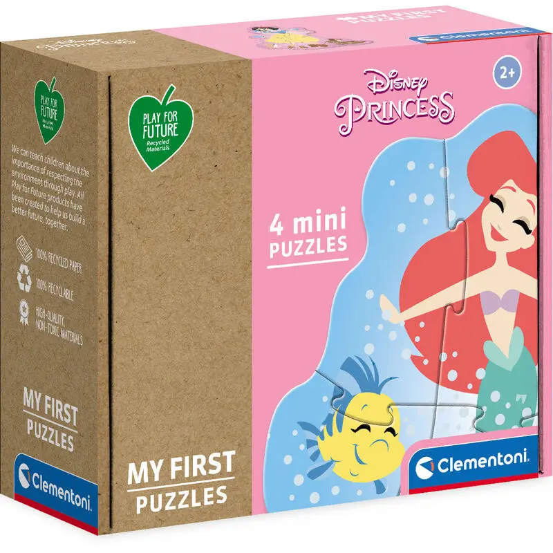 Disney Hercegnők puzzle 3+6+9+12db-os termékfotó