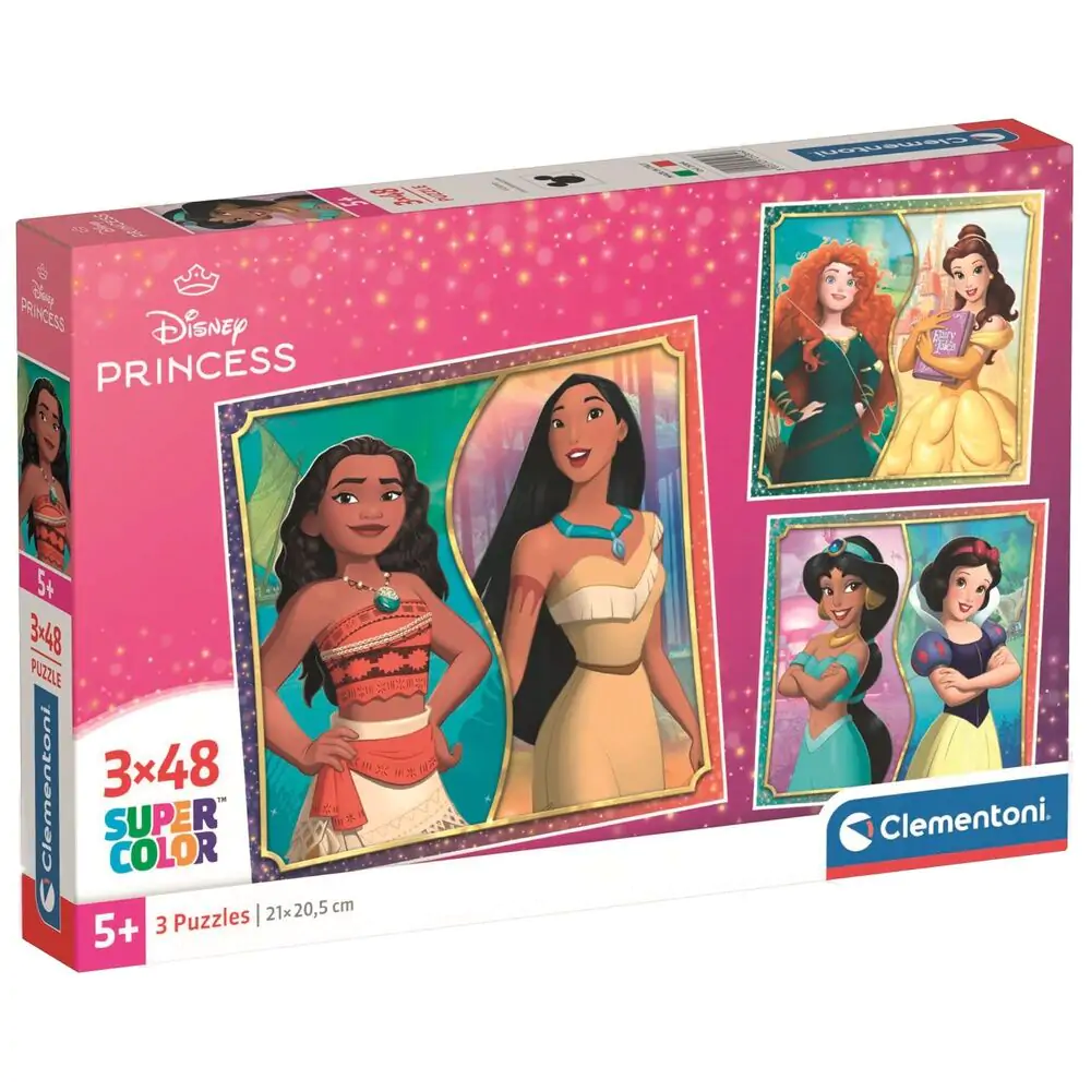 Disney Hercegnők puzzle 3x48db-os termékfotó