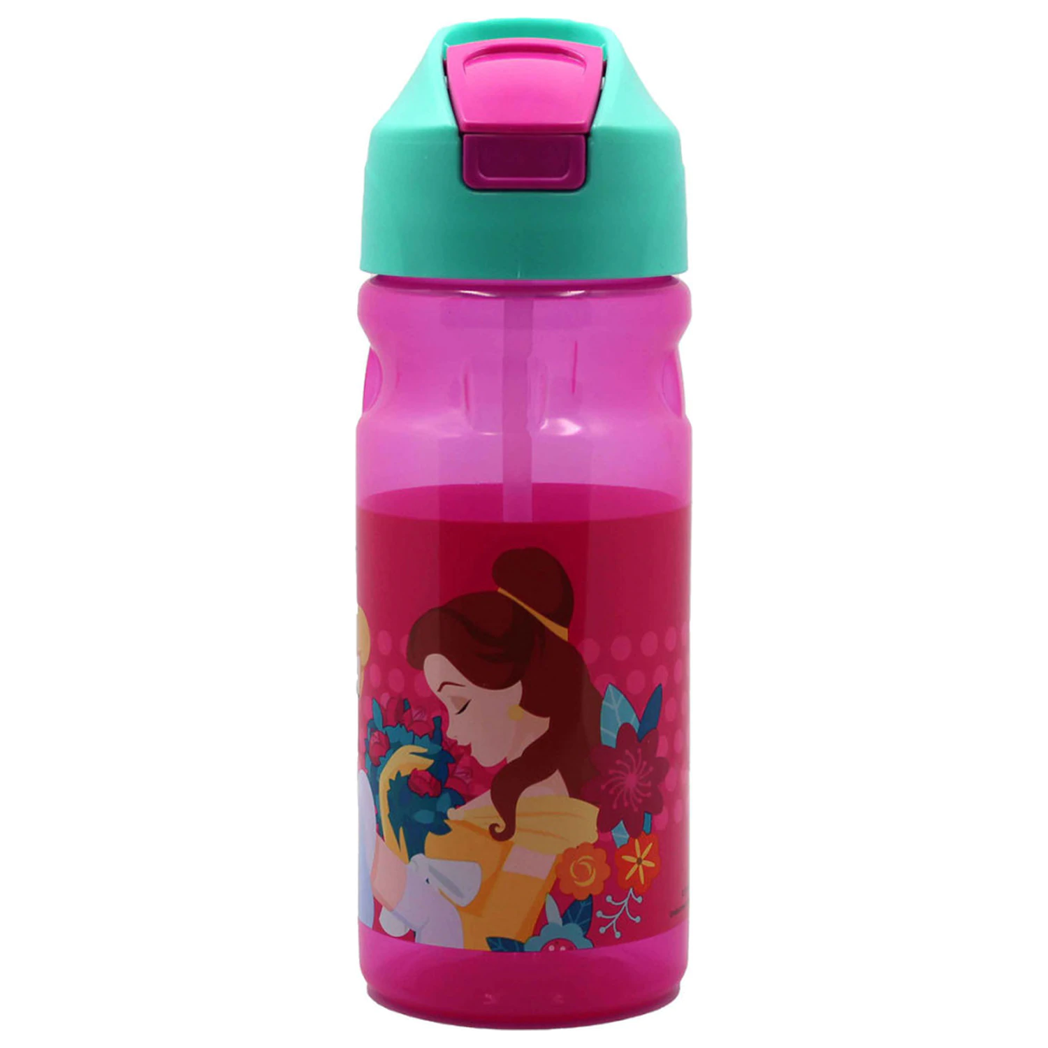 Disney Hercegnők Spring műanyag szívószálas kulacs 500 ml termékfotó