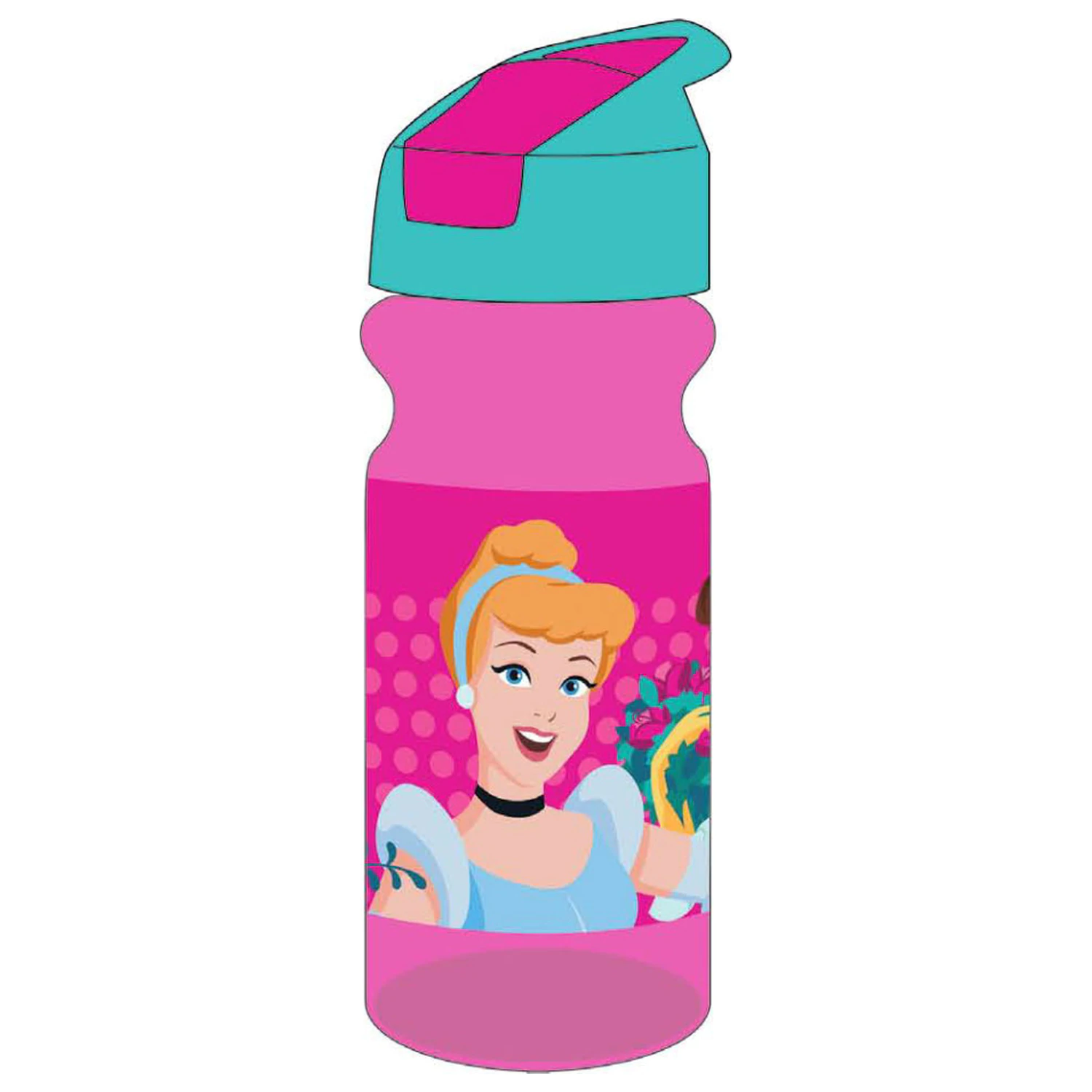 Disney Hercegnők Spring műanyag szívószálas kulacs 500 ml termékfotó
