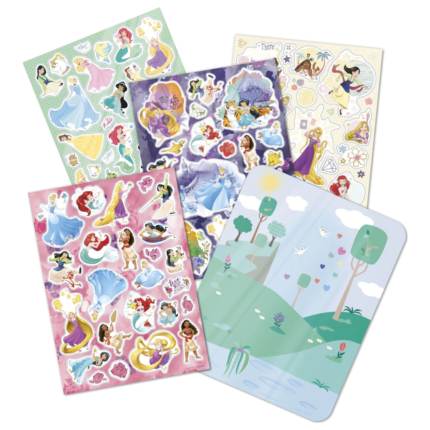 Disney Hercegnők Story ablakmatrica szett termékfotó