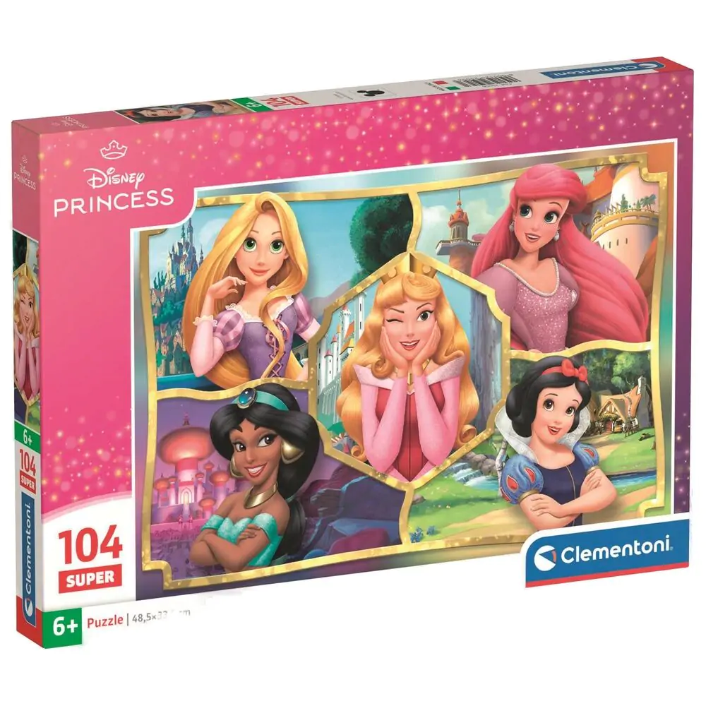 Disney Hercegnők super puzzle 104db-os termékfotó
