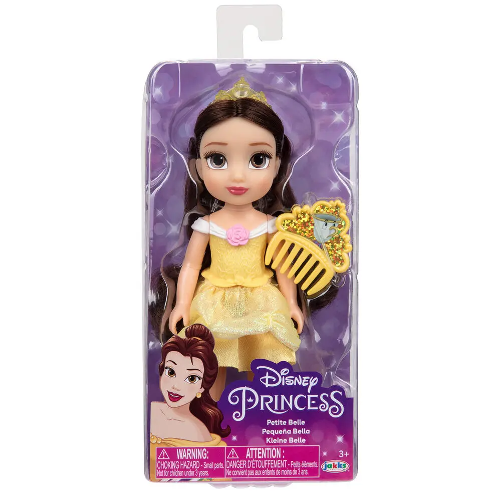 Disney Hercegnők Szépség és a szörnyeteg Belle játék baba 15 cm termékfotó
