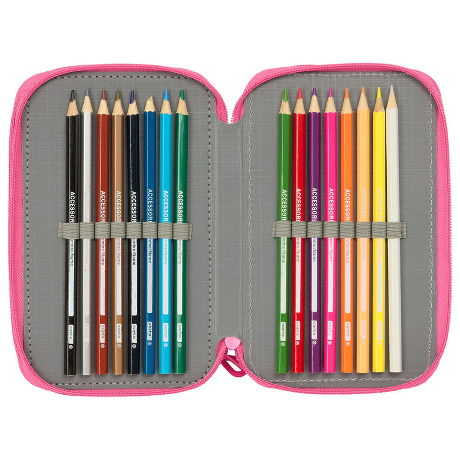 Disney Hercegnők tripla tolltartó 37db-os termékfotó