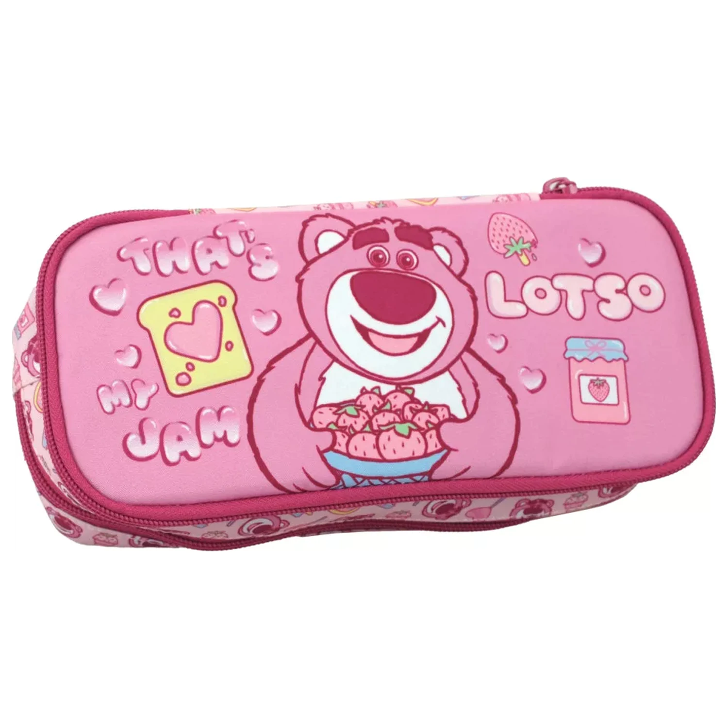 Disney Játékháború Lotso 2 rekeszes tolltartó 23,5 cm termékfotó