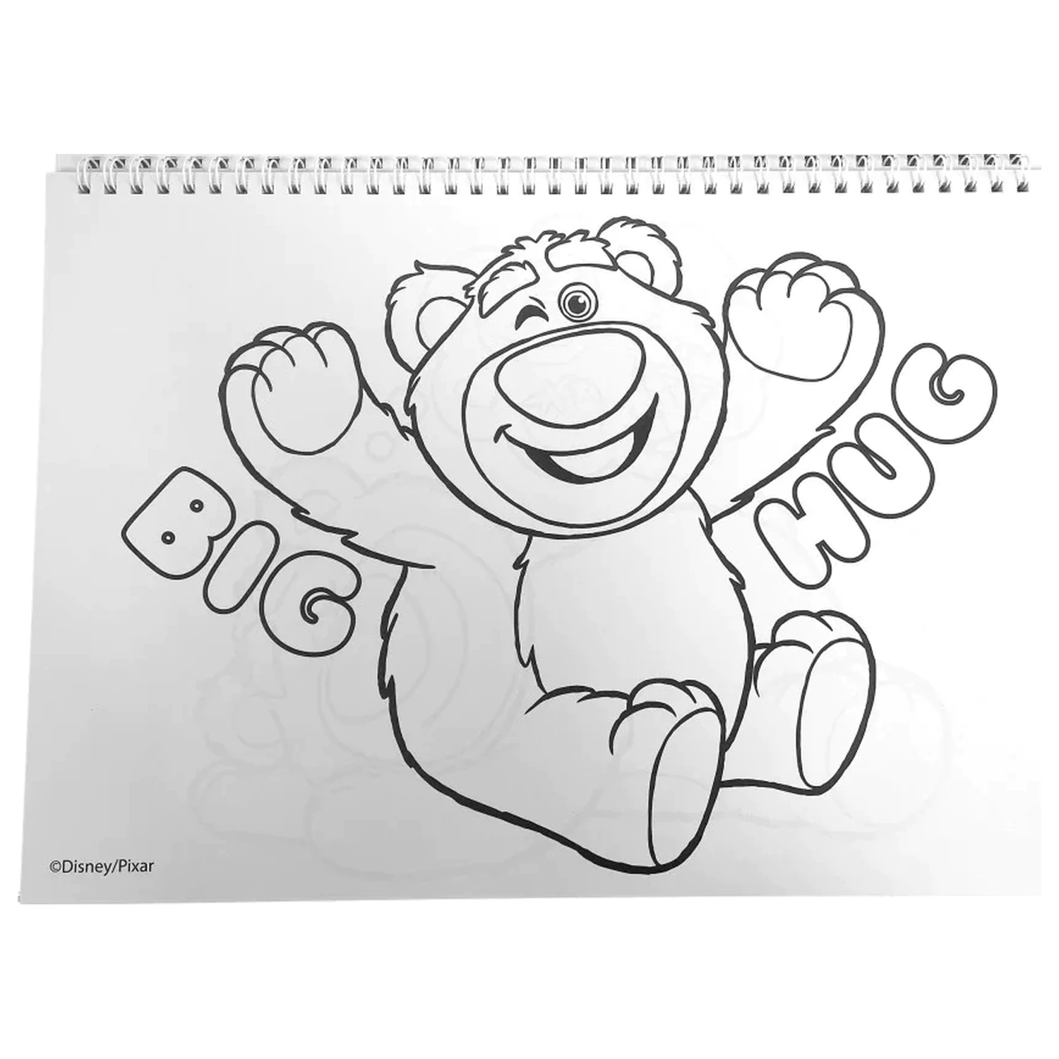 Disney Játékháború Lotso A/4 spirál vázlatfüzet 40 lapos matricával termékfotó