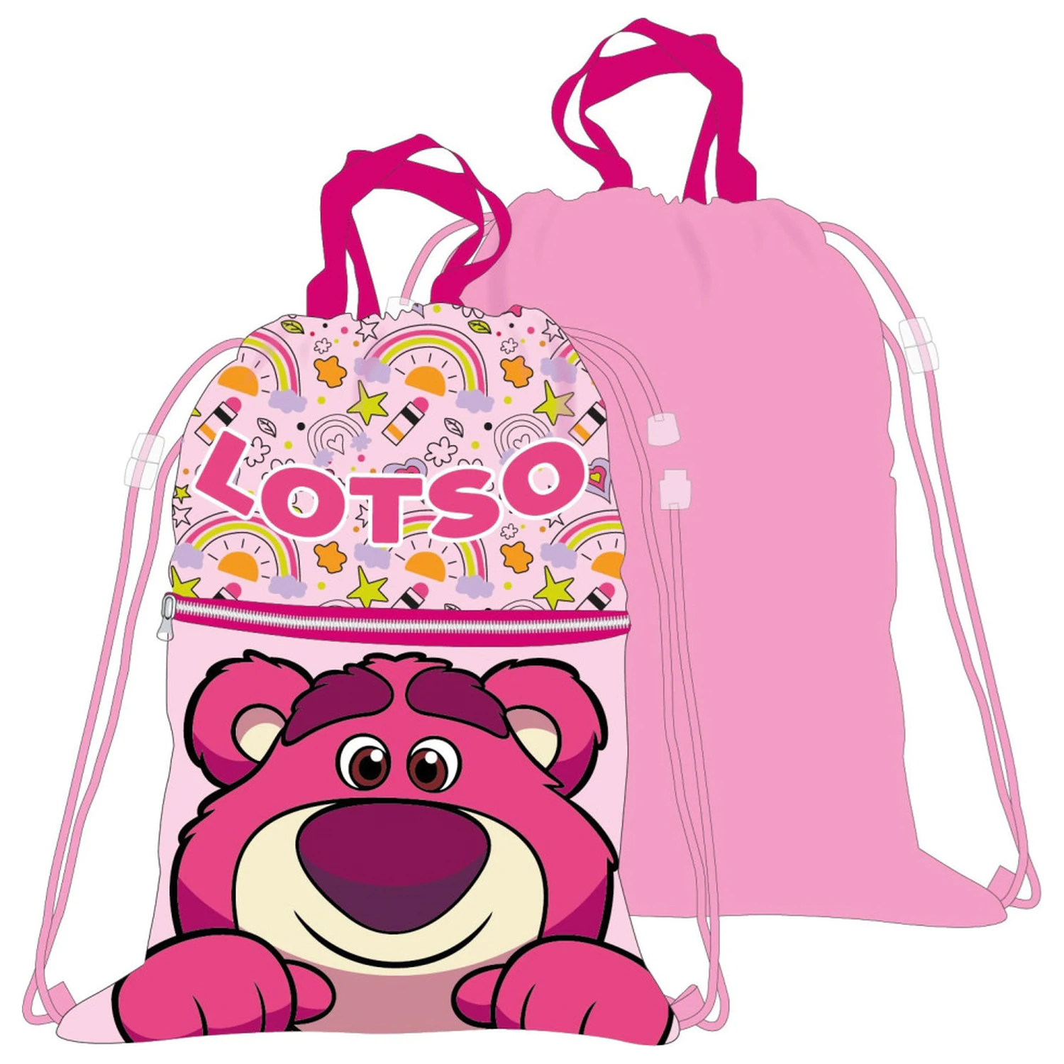 Disney Játékháború Lotso Deluxe sporttáska, tornazsák 45 cm termékfotó