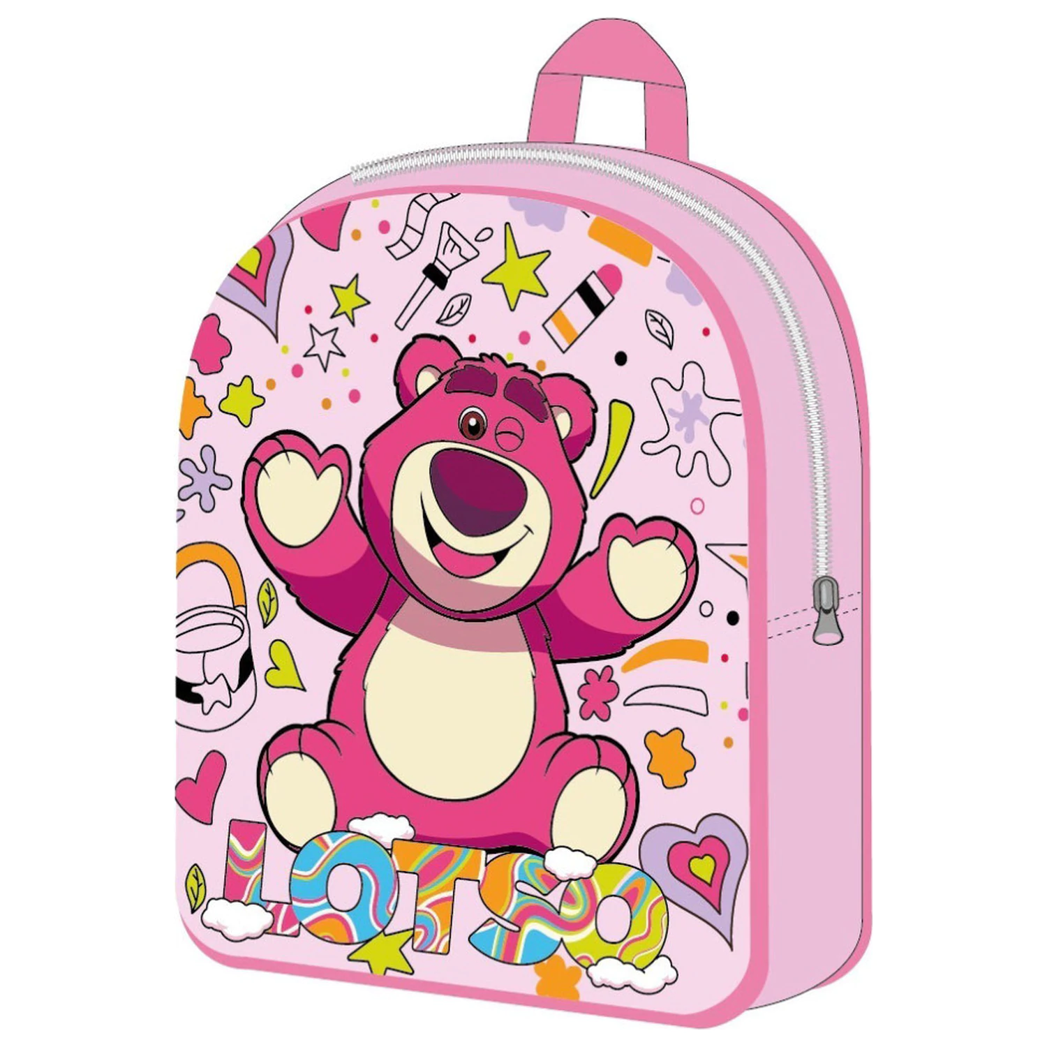 Disney Játékháború Lotso hátizsák, táska 30 cm termékfotó