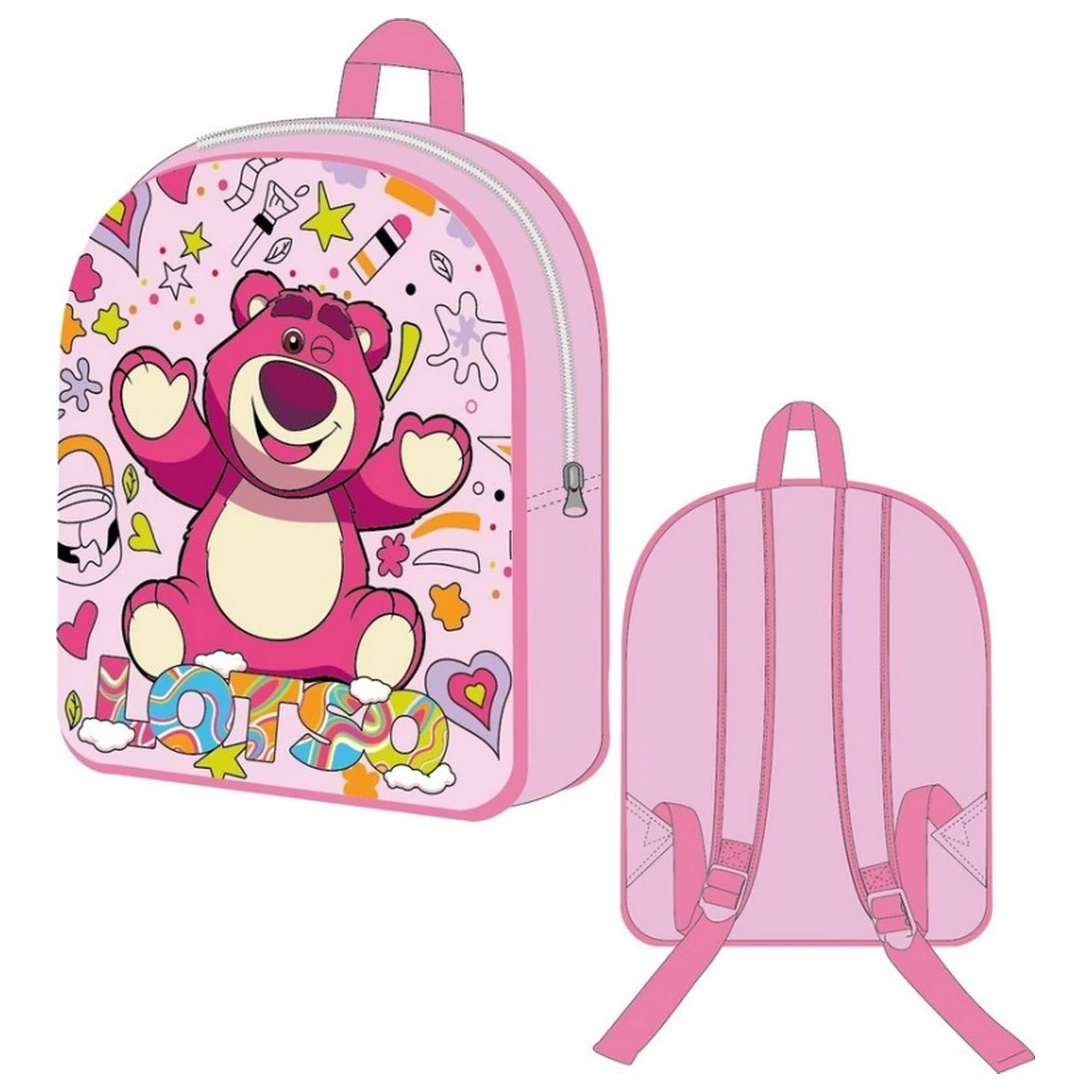 Disney Játékháború Lotso hátizsák, táska 30 cm termékfotó