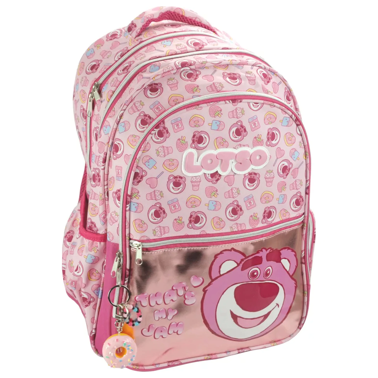 Disney Játékháború Lotso Jam iskolatáska, táska 42 cm termékfotó