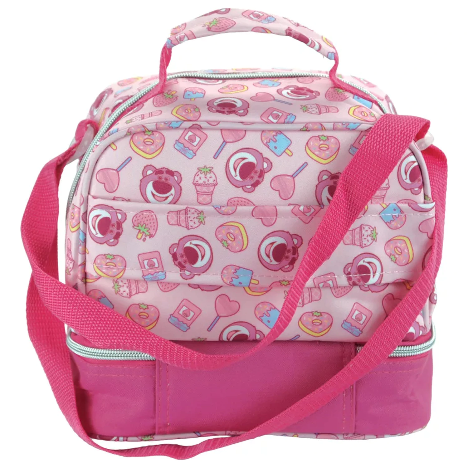 Disney Játékháború Lotso Jam thermo uzsonnás táska 21 cm termékfotó