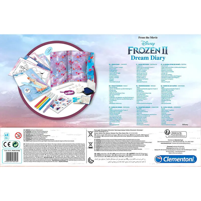 Disney Jégvarázs 2 álomnapló termékfotó