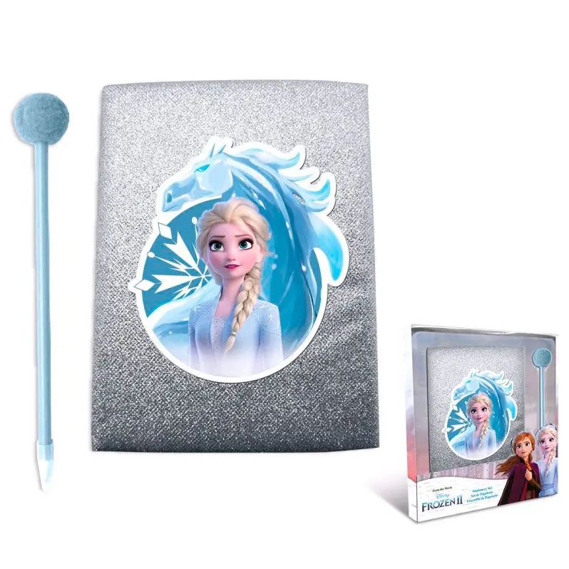 Disney Jégvarázs 2 csillám napló + pompom toll termékfotó