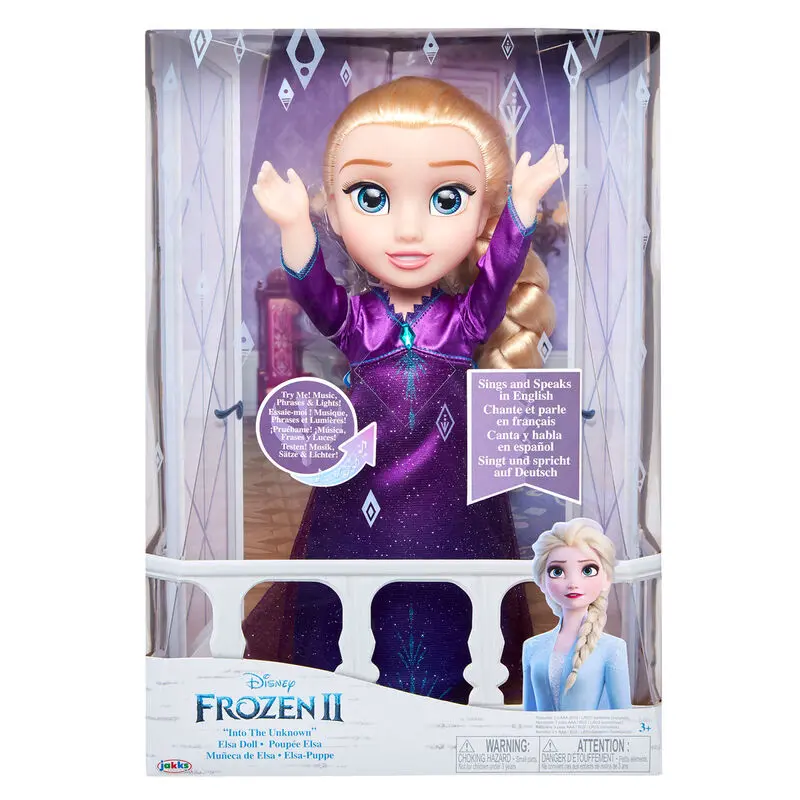 Disney Jégvarázs 2 Elsa Into The Unknown baba 33cm termékfotó