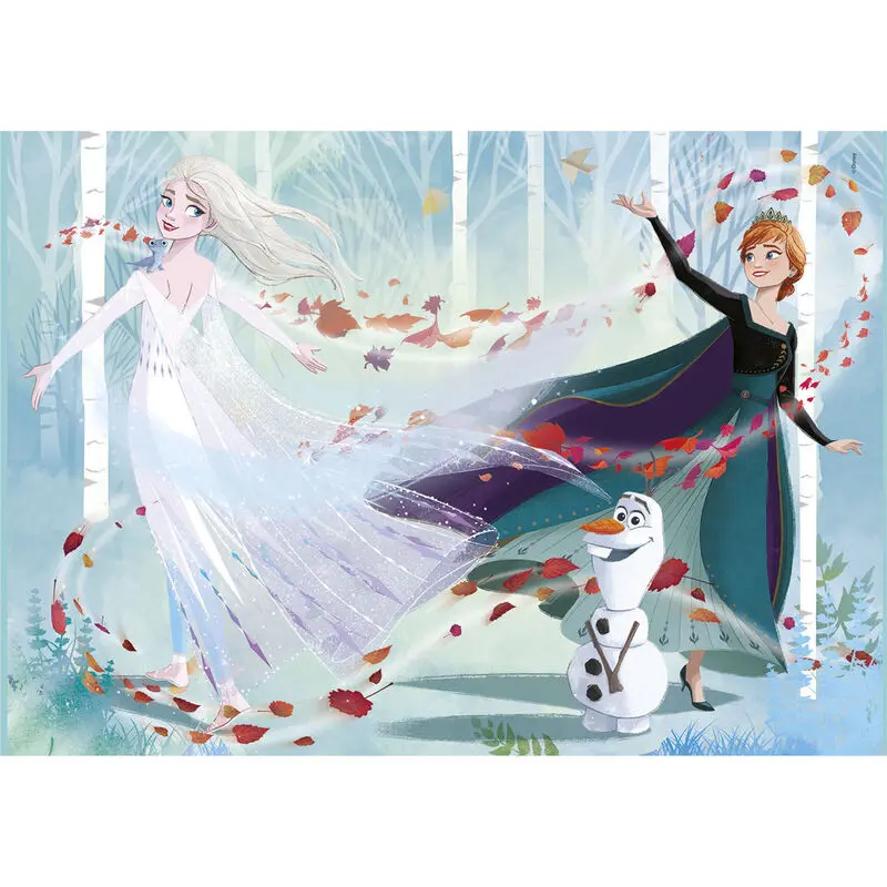 Disney Jégvarázs 2 Happy Color puzzle 104db-os termékfotó