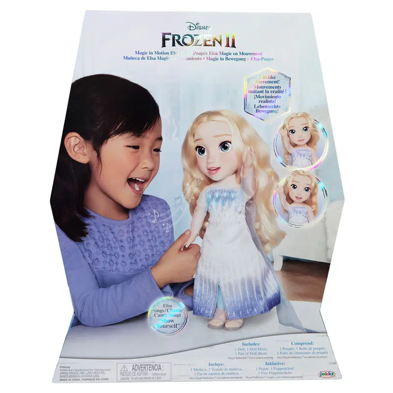 Disney Jégvarázs 2 Magic in Motion Elsa baba 38cm termékfotó
