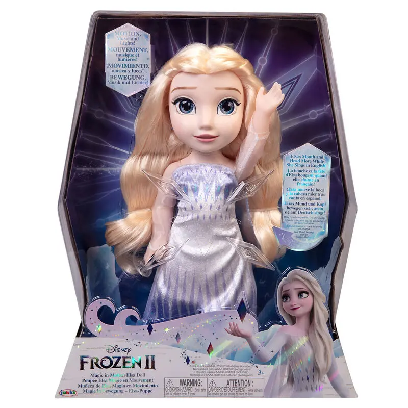 Disney Jégvarázs 2 Magic in Motion Elsa baba 38cm termékfotó