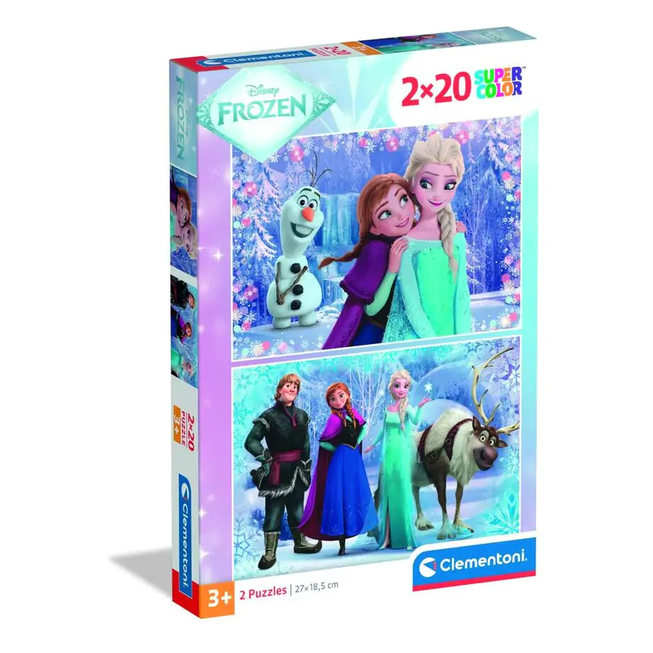 Disney Jégvarázs 2 puzzle 2x20db-os termékfotó