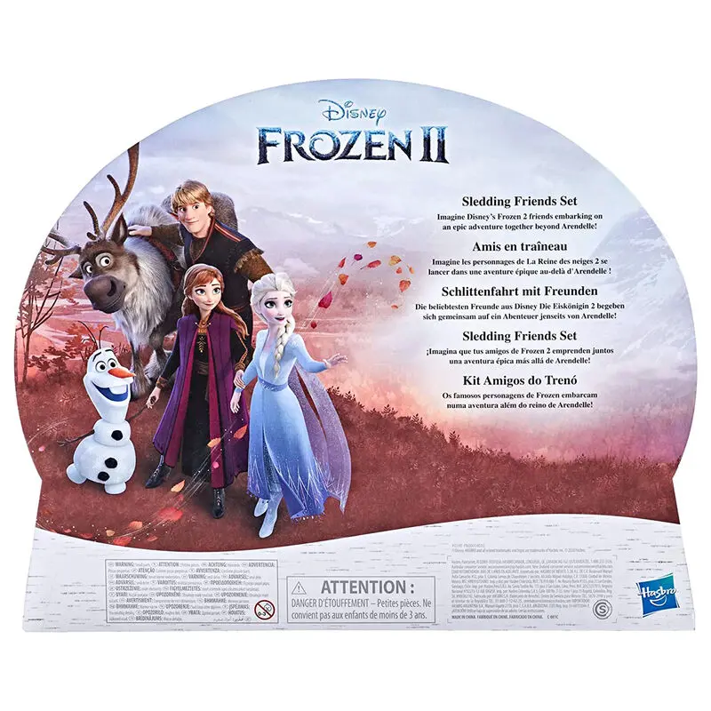 Disney Jégvarázs 2 sledding Friends figura csomag termékfotó