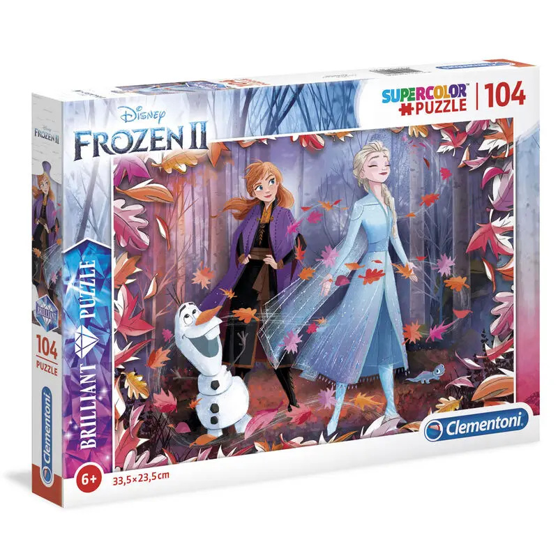 Disney Frozen 2 Brilliant puzzle 104pcs termékfotó