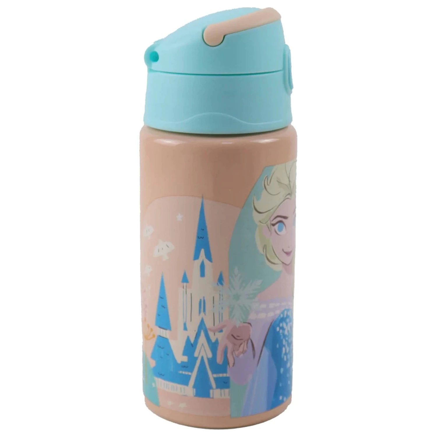 Disney Jégvarázs Adventure alumínium szívószálas kulacs akasztóval 500 ml termékfotó