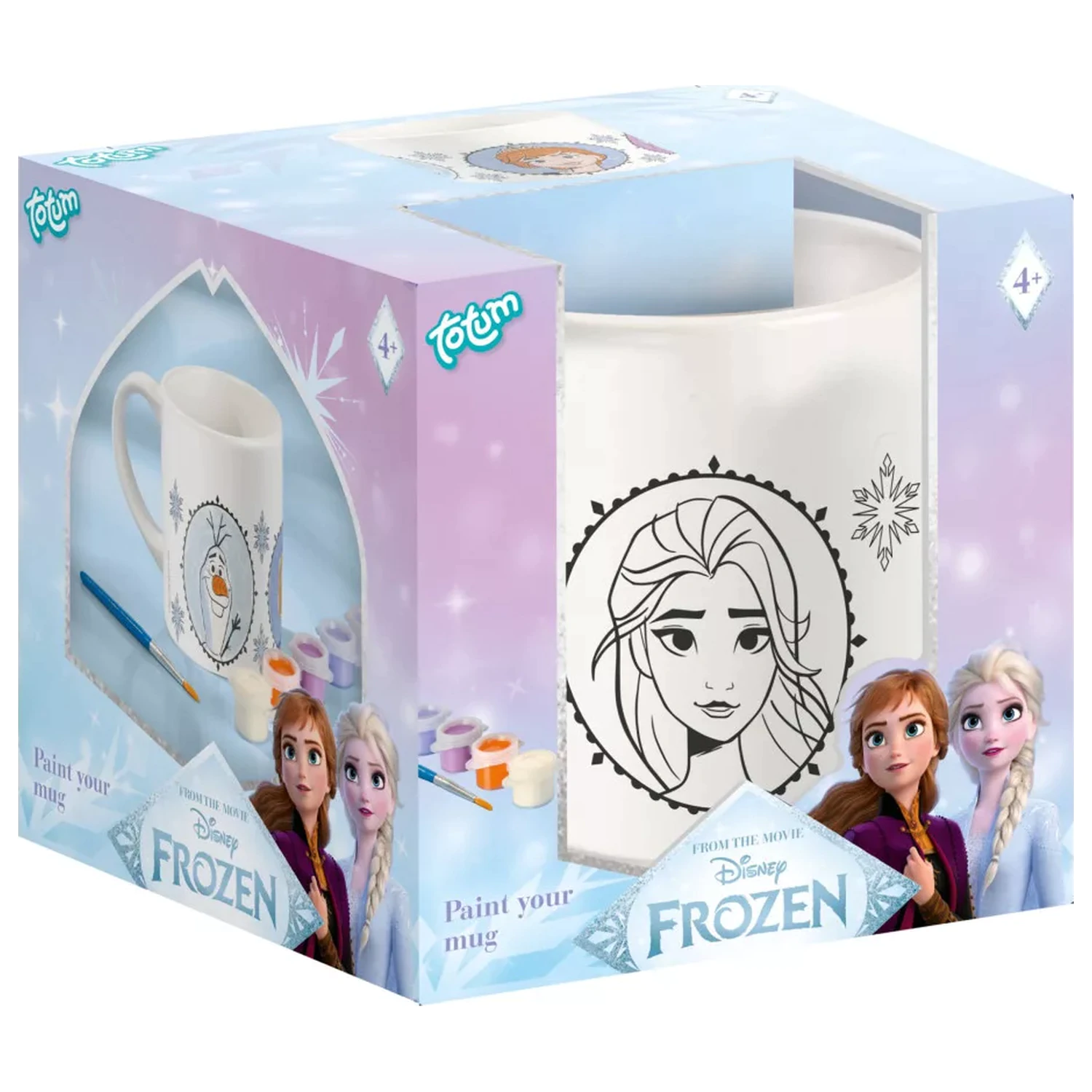 Disney Jégvarázs Destiny festhető porcelán bögre 235 ml  termékfotó