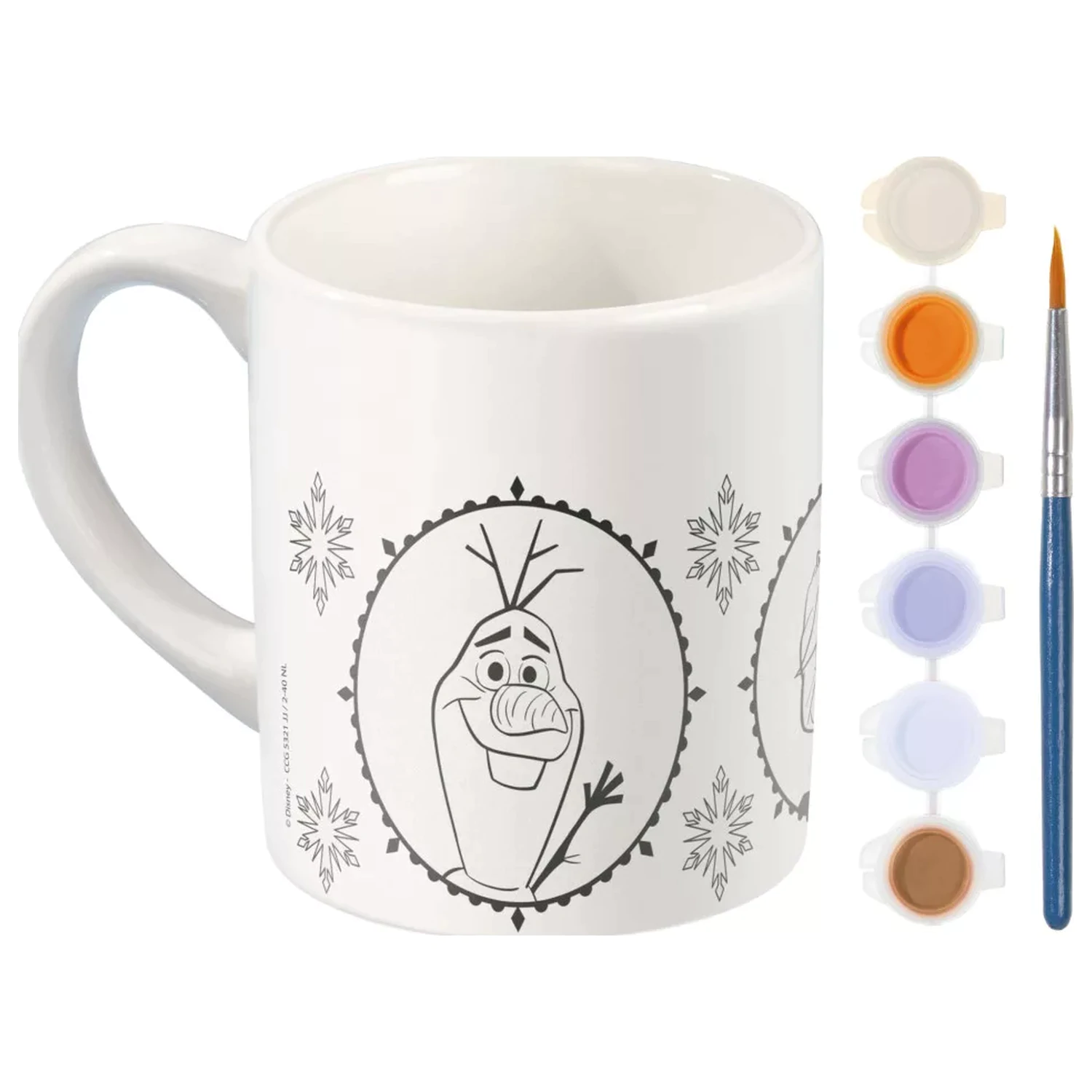 Disney Jégvarázs Destiny festhető porcelán bögre 235 ml  termékfotó