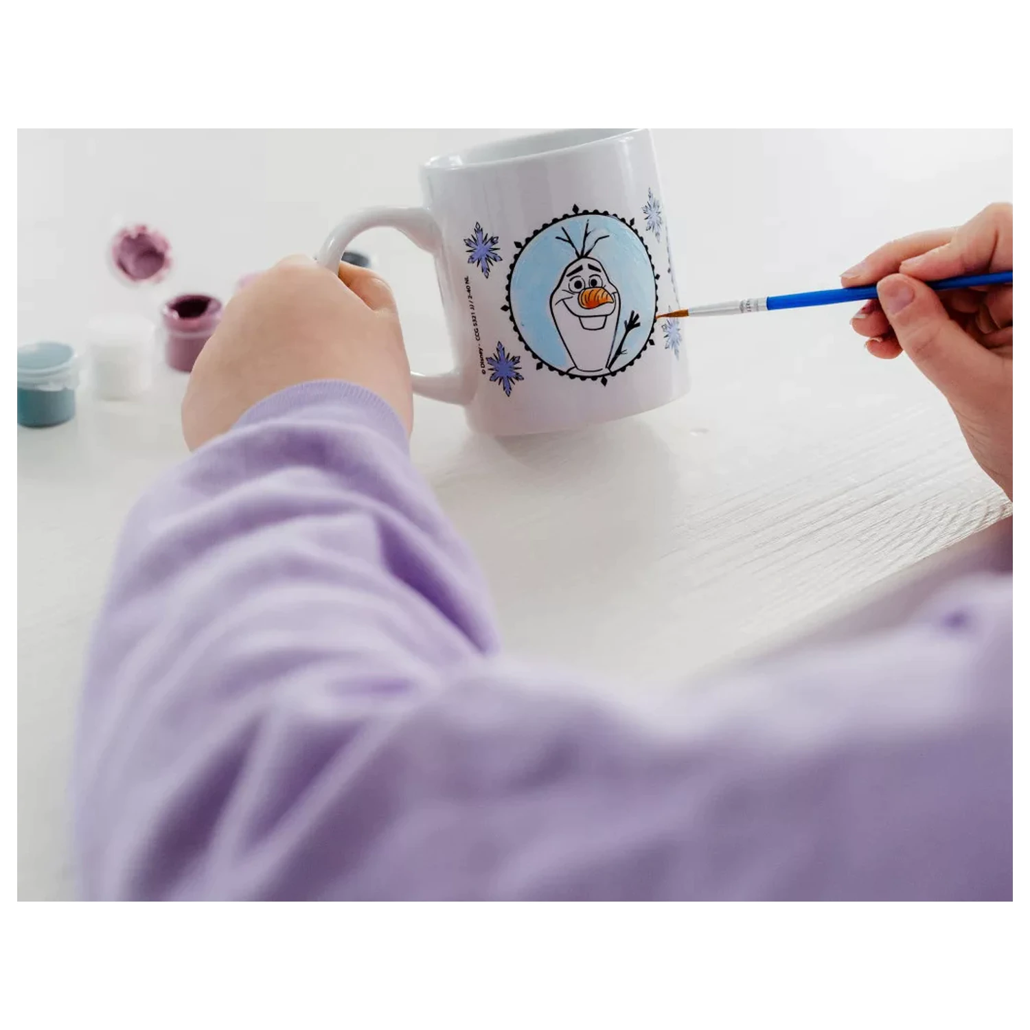 Disney Jégvarázs Destiny festhető porcelán bögre 235 ml  termékfotó