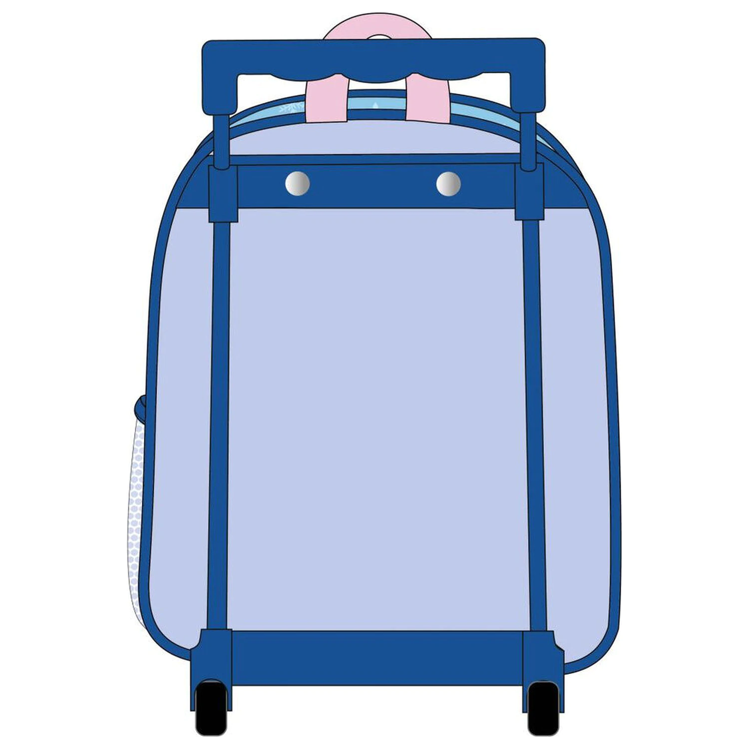 Disney Jégvarázs Elsa 3D gurulós táska 30cm termékfotó