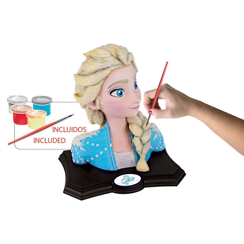 Disney Jégvarázs Elsa Color Edition 3D puzzle termékfotó