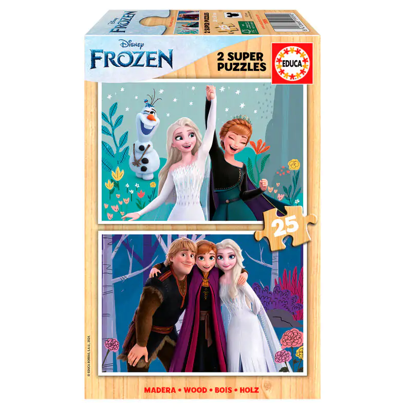 Disney Jégvarázs fa puzzle 2x25db-os termékfotó