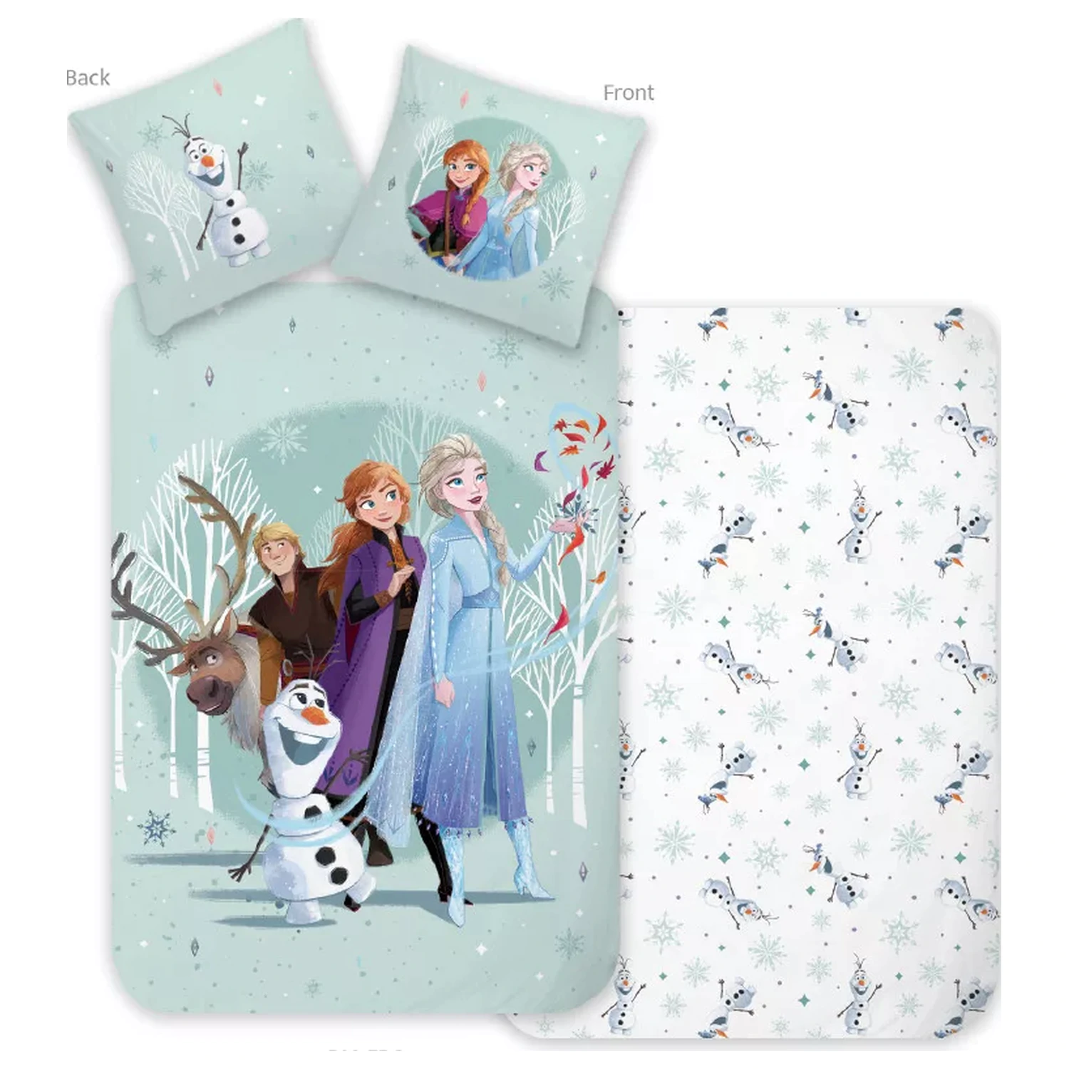 Disney Jégvarázs Forest Adventure gyerek, ovis ágyneműhuzat  termékfotó