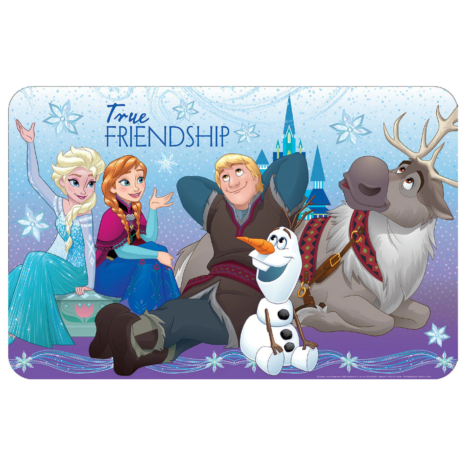 Disney Jégvarázs Friendship tányéralátét 43x28 cm termékfotó