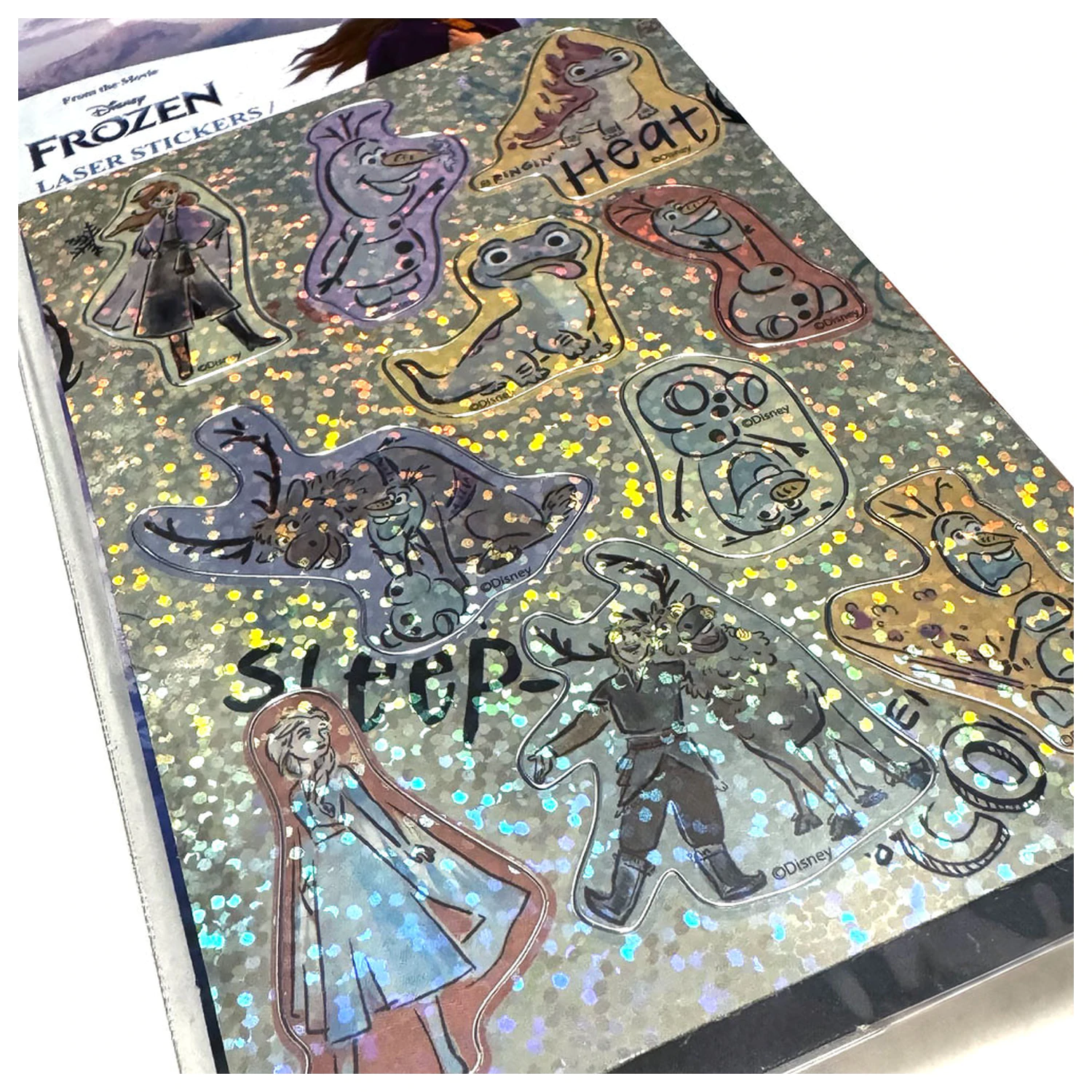 Disney Jégvarázs Heat hologrammos matrica szett termékfotó