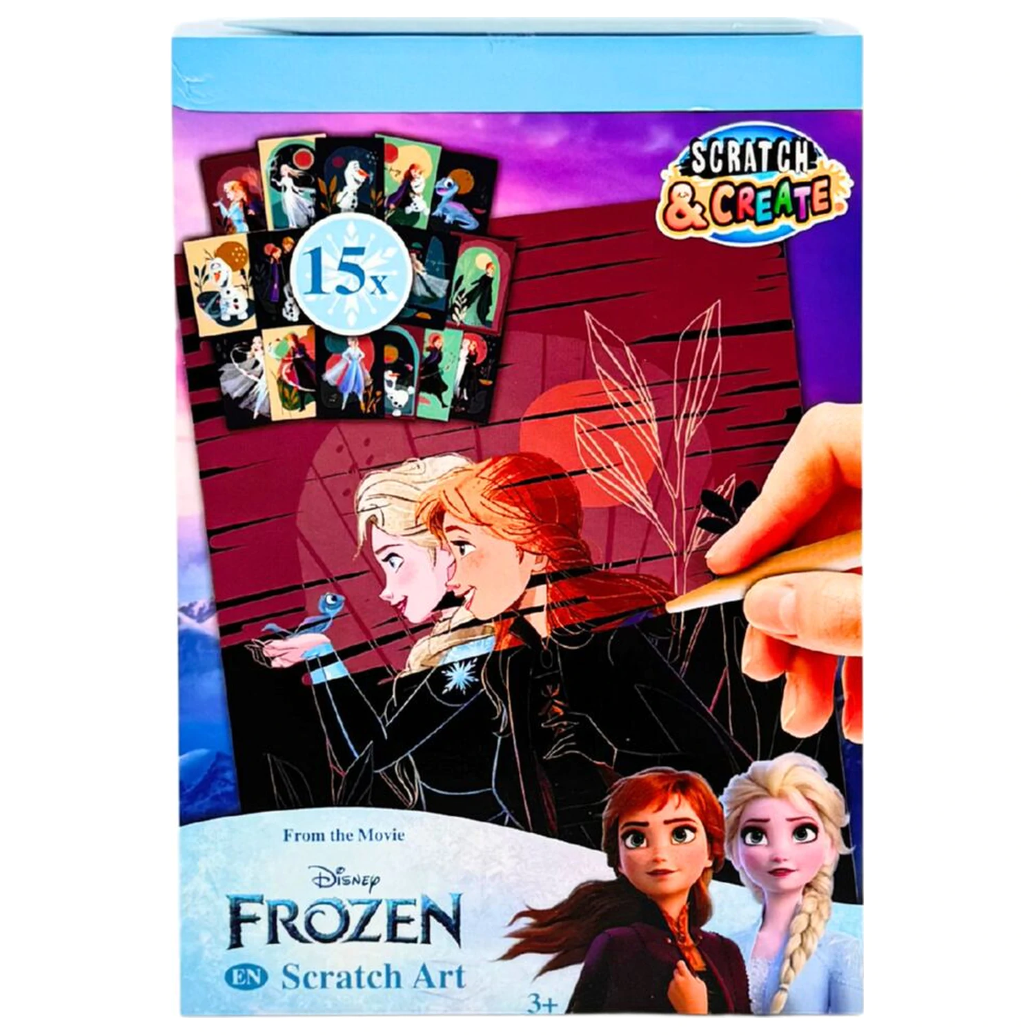 Disney Jégvarázs karcoló készlet termékfotó