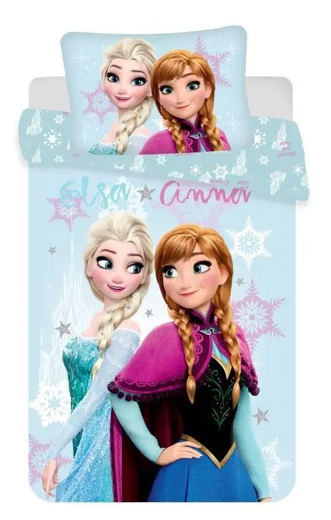 Disney Jégvarázs Light Blue ágyneműhuzat 140×200cm, 70×90 cm termékfotó