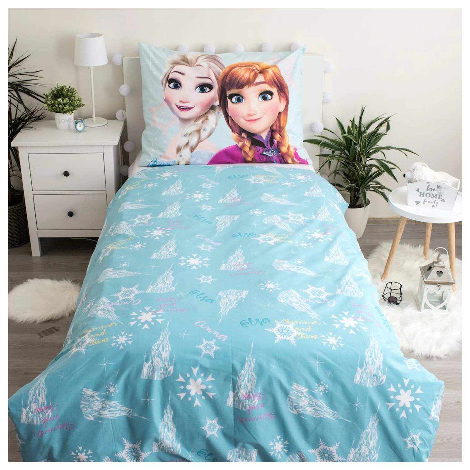 Disney Jégvarázs Light Blue ágyneműhuzat  termékfotó