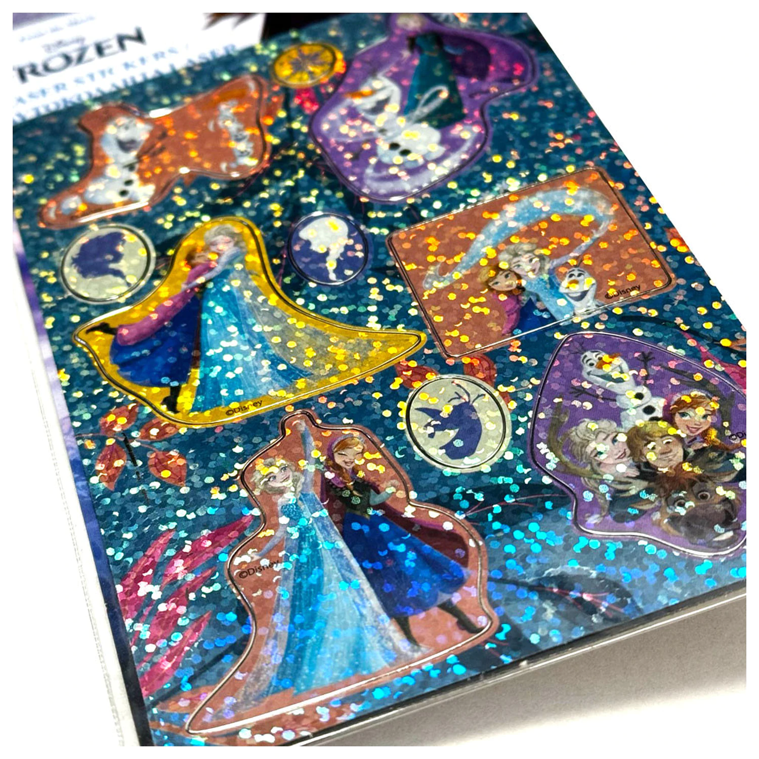 Disney Jégvarázs Love hologrammos matrica szett termékfotó
