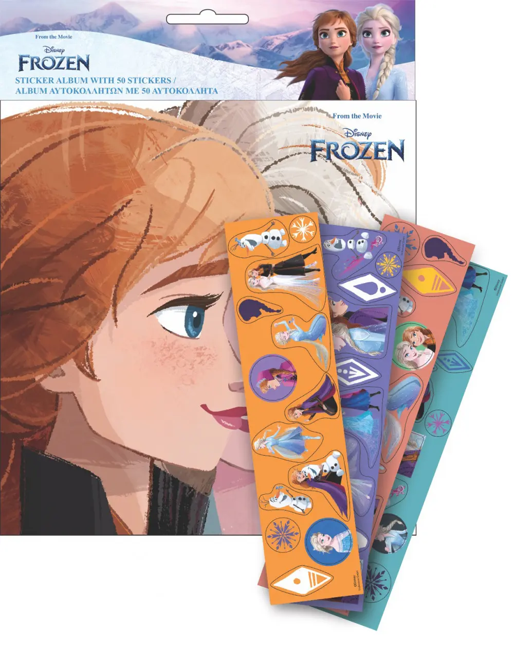 Disney Jégvarázs matricás album 50 db matricával termékfotó