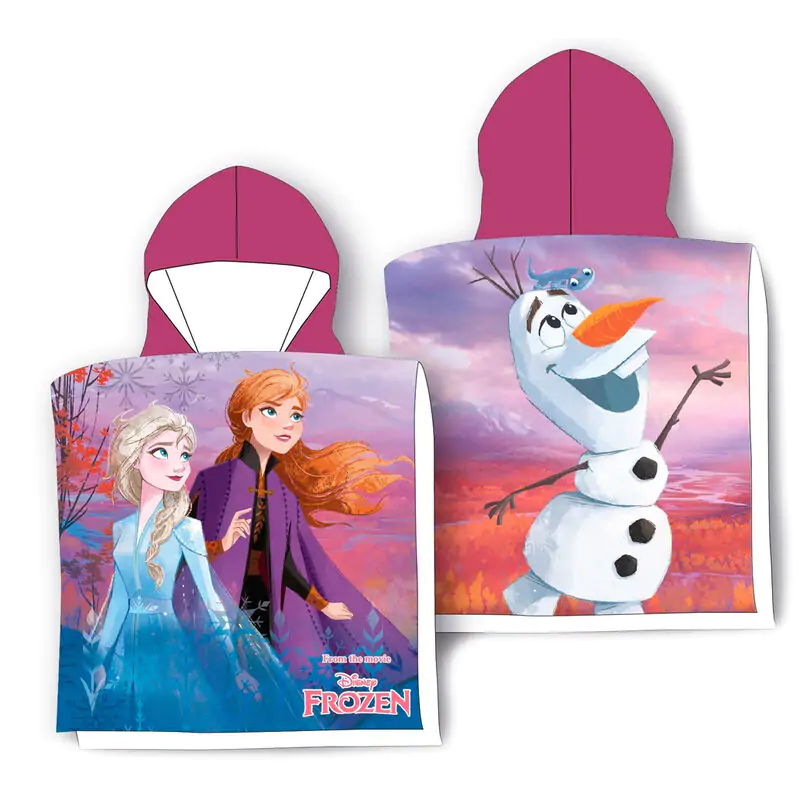 Disney Frozen Microfaser Poncho Handtuch termékfotó