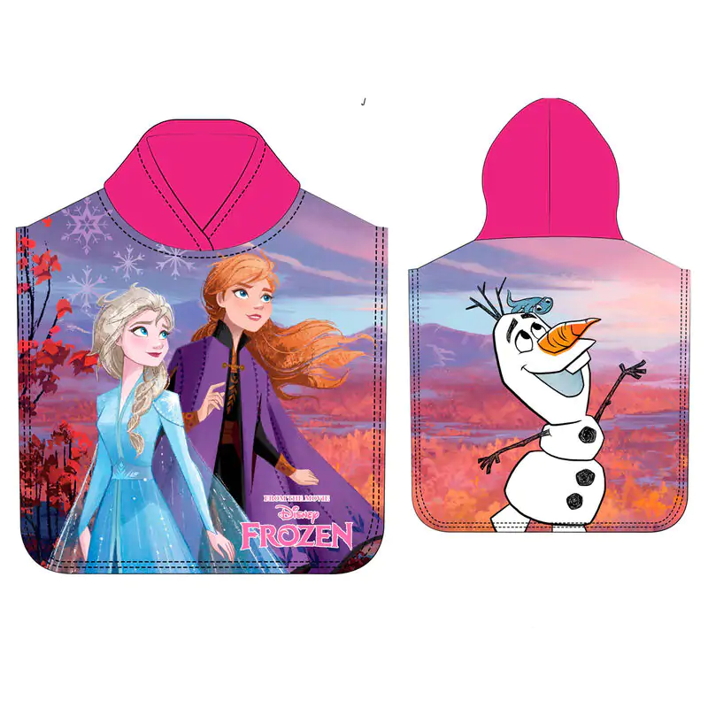 Disney Frozen microfibre poncho towel termékfotó